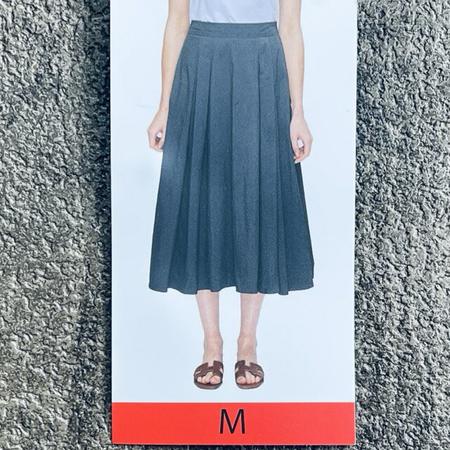 樂天商城 - ★お買い物マラソン期間中限定 ポイント10倍★送料無料 新品タグ付き SOLEZIA ロングスカート Mサイズ グレー ナイロン100% 裏地なし 春夏用 ソレツィア レディース /900664在★5