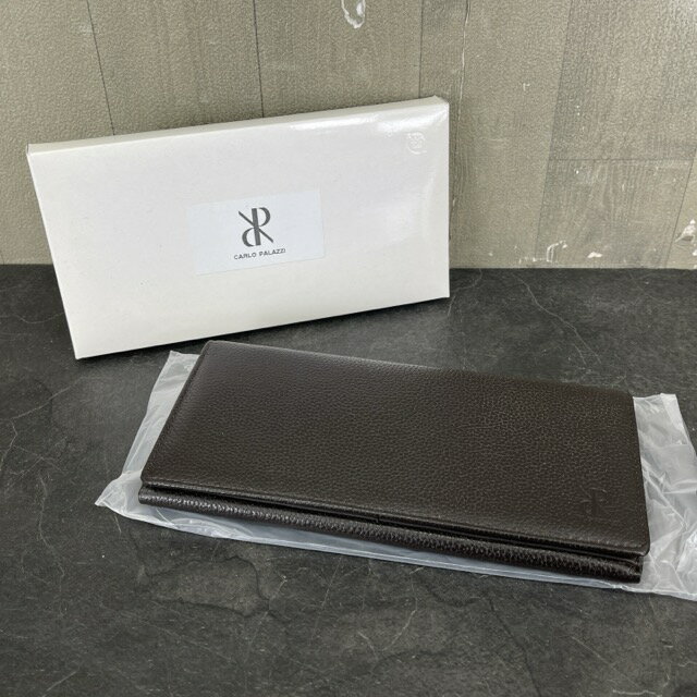 樂天商城 - ★お買い物マラソン期間中限定 ポイント10倍★送料無料 長財布 【未使用】CARLO PALAZZI ウォレット 定価7000円 ブラウン系 CP501 牛革 / 510465 在★5