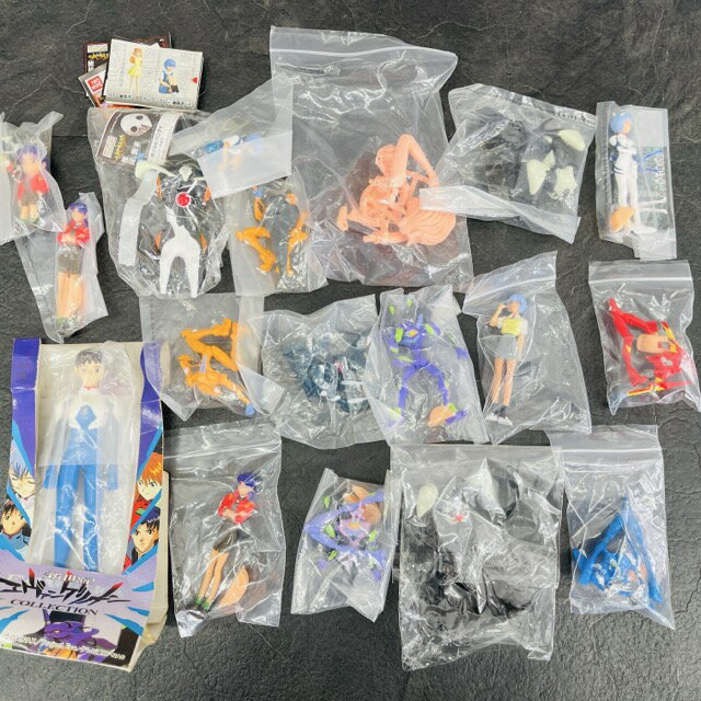 乐天商城 - ★お買い物マラソン期間中限定 ポイント10倍★未使用含む バンダイ HGシリーズ ミニフィギュア エヴァンゲリオン 18点セット 第参弾 第弐弾 綾波レイ 使徒 初号機　葛城 ミサト 【中古】/ 514266