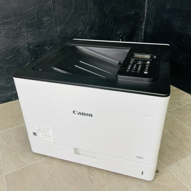CANON Satera LBP853Ci レーザープリンター 【中古】キャノン サテラ ホワイト 印刷枚数60598枚/515768