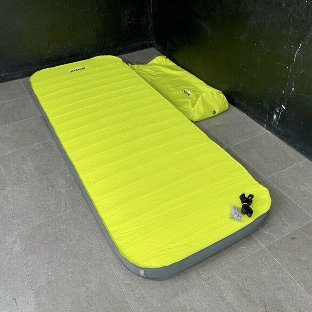 Rakuten - CORE コア 自己膨張キャンプベッド イエロー系 キャンプ アウトドア ART.1740635 【中古】Core Self Inflating Travel Bed/516868