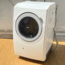 送料無料 電気 洗濯乾燥機 【中古】 動作保証 HITACHI BD-SV120JL 左開き 2024年製 日立 ドラム式 12/6kg ホワイト 洗濯機 06...