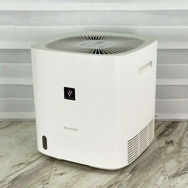 ★30日限定 ポイント10倍★展示品 シャープ 衣類乾燥除湿機 【中古】動作保証 SHARP CV-S60-W ホワイト系 プラズマクラスター 2026年製 086028/24271