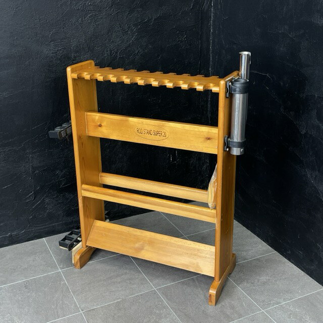 ★2月15日 24時間限定 ポイント10倍!!★ロッドスタンド【中古】ROD STAND SUPER 20　REGAR ロッドホルダ..
