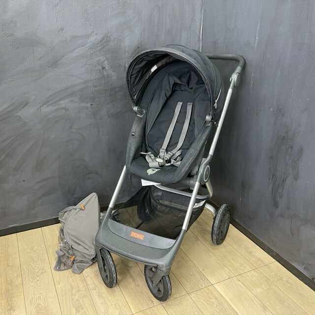 ★GWスペシャル価格！！★今だけ大安売り開催中 ☆☆ベビーカー 【中古】Stokke Scoot 364804 スクート 両対面ベビーカー ブラック ベビーバギー /56171