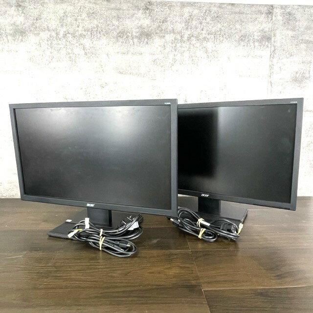 acer V236HL 23インチ 液晶モニター 2台セット 【中古】動作保証 エイサー ディスプレイ PC用品/514072有