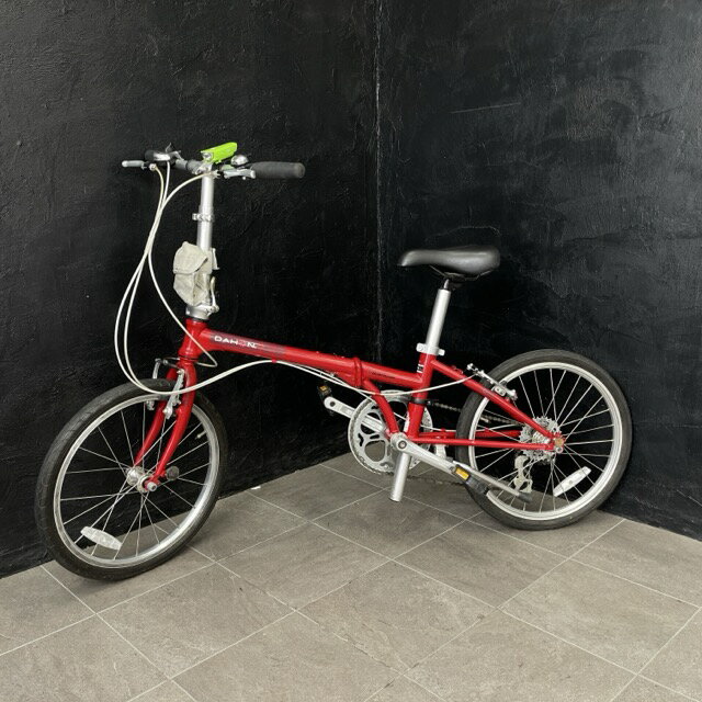 DAHON Boardwalk 20インチ 折りたたみ自転車 7速 【中古】ダホン ボードウォーク ミニベロ 4130 クロモリ/516873