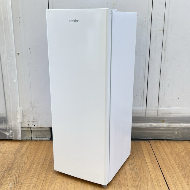 ★お買い物マラソン期間中限定 ポイント10倍★送料無料 コンフィー ノンフロン冷凍庫 【中古】comfee RCU140WH1JP(E) 135L 2025年製 1ドア 右開き ホワイト 012024 C/23374