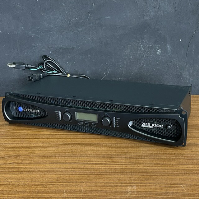 ★スーパーセール期間中限定 ポイント10倍★ステレオ パワーアンプ 【中古】動作保証 crown ク ...