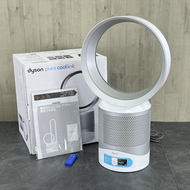 空気洗浄機能付き 扇風機 【中古】動作保証 dyson ダイソン DP01 ホワイト Pure Cool Link ピュアクールリンク 夏物/ 54876