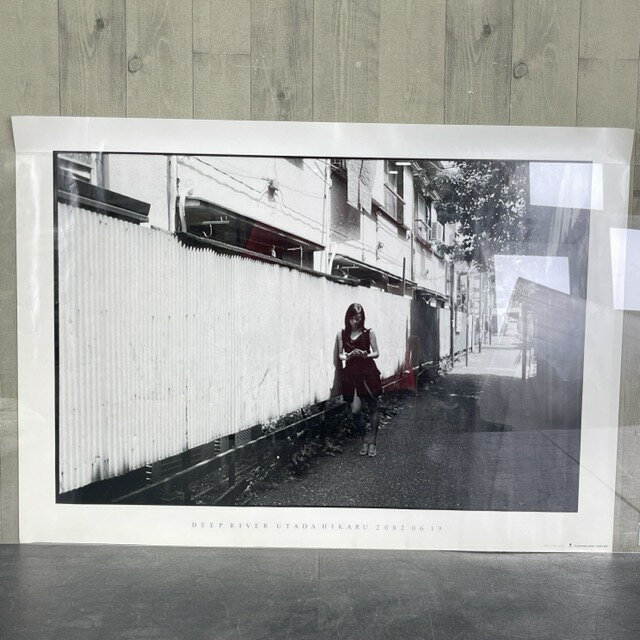 宇多田ヒカル B2サイズ ポスター DEEP RIVER UTADA HIKARU 2002 06  ...