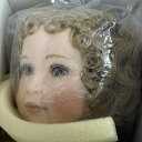 未使用保管品 ビスクドール Exclusively Yours 380/500 箱入り 巻き髪の少女 アンティーク 人形 約54cm/600077