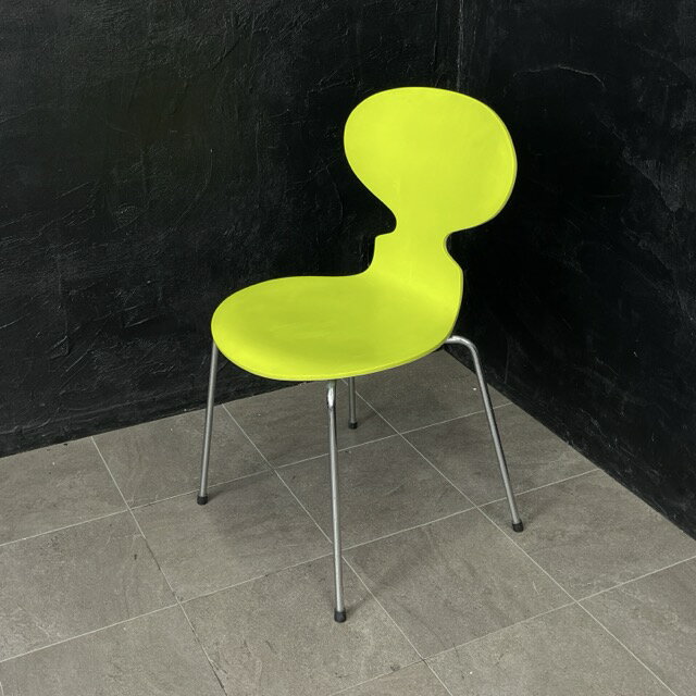 乐天商城 - ★お買い物マラソン期間中限定 ポイント10倍★アントチェア【中古】FritzHansen フリッツハンセン アルネ・ヤコブセン アリンコチェア イエローグリーン系 北欧デンマーク 1999/516879
