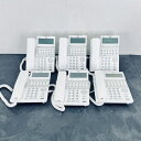 ★4月20日 24時間限定セール ポイント10倍★18ボタン標準電話機 6台【中古】動作保証 SAXA サクサ TD810 PLATIA2 プラティア ホワイト...