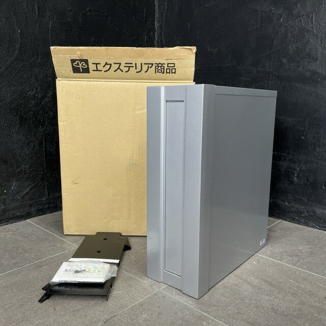 乐天商城 - ★お買い物マラソン期間中限定 ポイント10倍★未使用 三協アルミ 郵便ポスト STS-2N 前入れ 横開き シルバー ダイヤル式 住宅設備 郵便受け / 516381