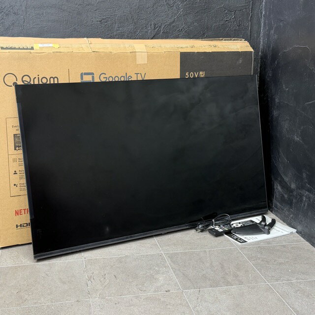 ★新生活フェア お買い物マラソン期間中限定ポイント10倍★50V型 4K対応 液晶テレビ 【中古】美品 SINOTEC FT-NK5060B 2025年製 Google TV Freedom 031020 / 23584