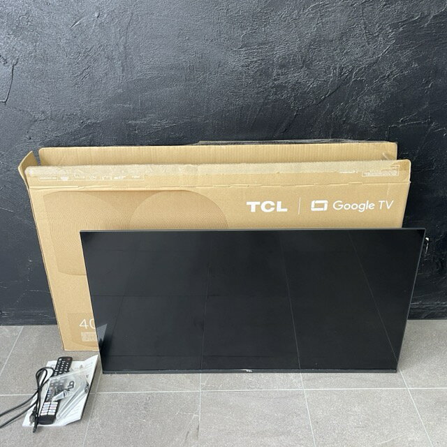 ★お買い物マラソン期間中限定 ポイント10倍★展示品 2K スマート液晶テレビ 【中古】動作保証 TCL 40S5402 2025年製 40インチ Google TV フルHD液晶採用 / 515685