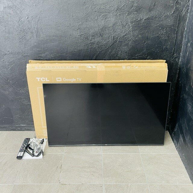 美品 43V型 液晶カラーテレビ 【中古】動作保証 TCL 43T6C Alexa対応/音声検索/Wチューナー HVAパネル 2025年製 017024 / 23487
