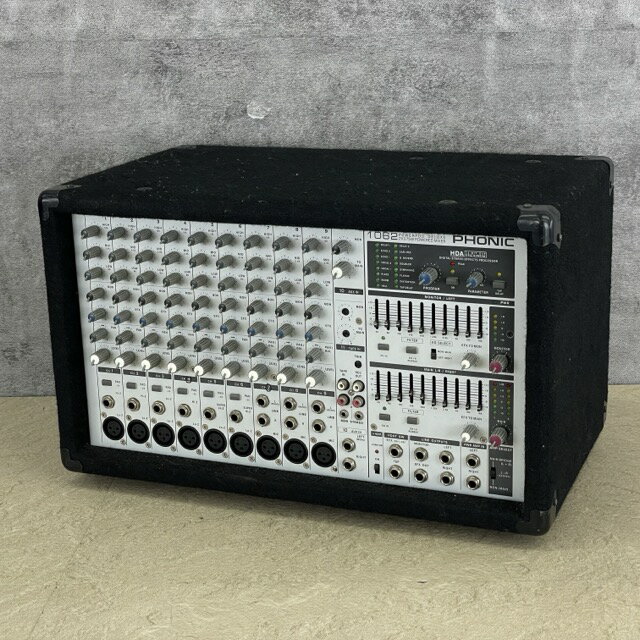 乐天商城 - パワードミキサー 【中古】PHONIC フォニック 1062 レコーディング 音楽機器 機材 PAアンプ / 516788