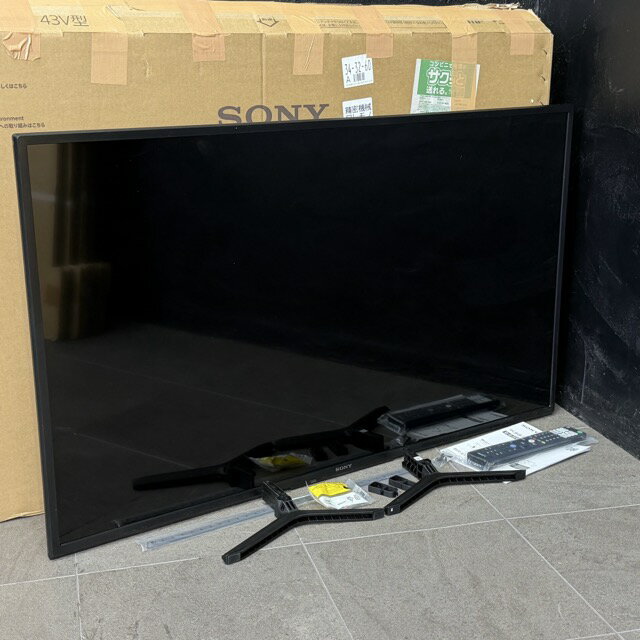 4K 液晶テレビ 【中古】動作保証 Sony ソニー ブラビア KJ-43X75WL 2026年製 Google TV ネット動画 43V型 041036 / 23789