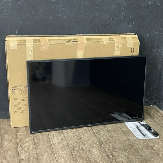 ★1月20日 24時間限定 ポイント10倍★美品 シャープ 43インチ 4K 液晶テレビ 【中古】動作保証 SHARP 4T-C43GJ2 2025年製 スマートテレビ 124005/23291