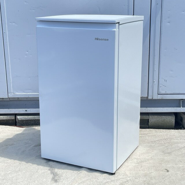 ★お買い物マラソン 期間中限定 ポイント10倍★ハイセンス ノンフロン冷凍庫 【中古】動作保証 Hisense HF-A61W 61L 2024年製 1ドア 右開き ホワイト 凹みあり 082094/21293