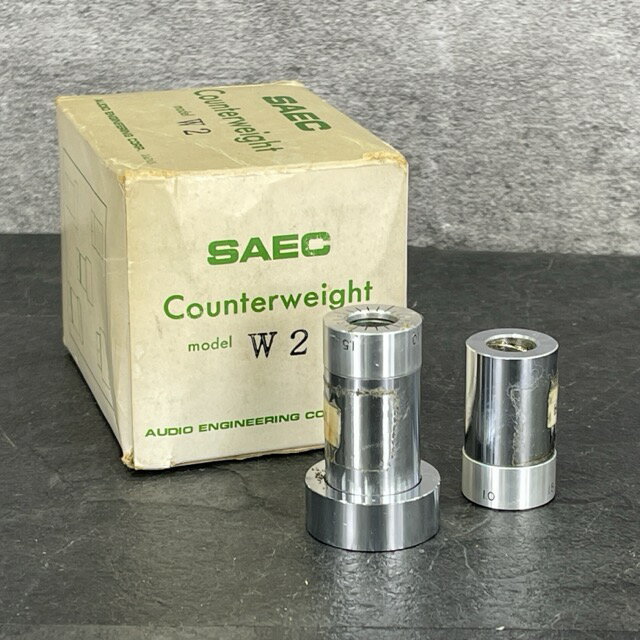 サエク カウンターウエイト 【中古】SAEC E2 WE308N トーンアームウエイト ターンテーブ ...