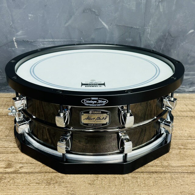 スネア ドラム 14インチ 【中古】YAMAHA ヤマハ 希少 スティーブガッド カスタムモデル S ...