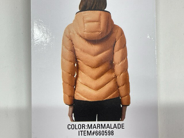 新品タグ付き レディース Lサイズ 32°HEAT ダウンジャケット ダウン90% フェザー10％ オレンジカラー 冬物 衣類 アウター/514596 在★2