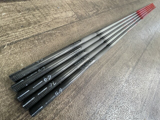 未使用保管品 GMA レディース シャフト 西城秀樹デビュー40周年記念モデル H-40 5本セット ゴルフ FLEX-L / 514996