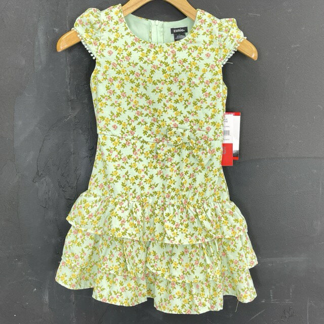 送料無料 zunie ズーニー キッズドレス 6サイズ 約120cm SAGE FLORAL 女の子 ワンピース ITEM56110/597..