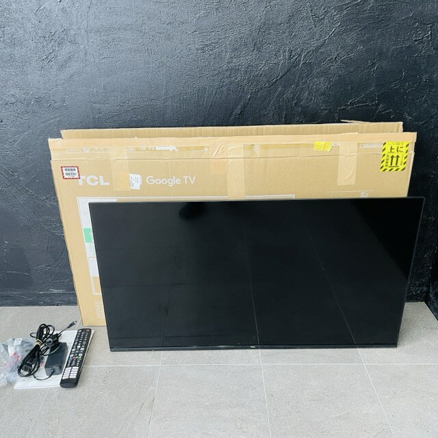 TCL 40インチ チューナーレステレビ 【中古】40V5C 2025年製 液晶テレビだけど地デジは見れません 012008/23398