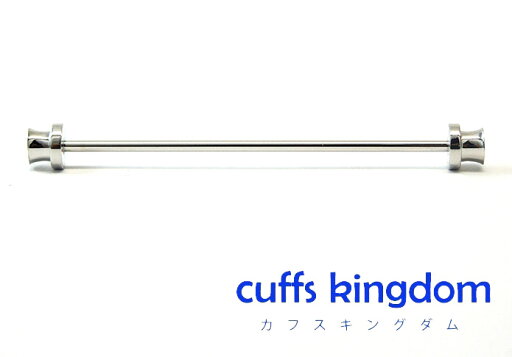 ハット 型 【 銀 】 カラーバー ( カラーピン ) シャツ 襟止め ハット 型 【 銀 】 カラーバー ( カラーピン ) シャツ 襟止め