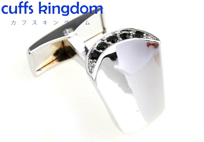 フック 型 アクセサリ 【 銀色 】 カフスボタン 【 シルバー 男女 カフリングス シンプル スーツ 人気 ..