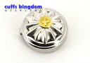 シルバーアクセサリー 太陽と鳥 ボタンカバー 2個 セット 【 銀色系 男女 営業マン おしゃれ かわいい 結婚式 カジュアル シンプル スーツ 人気 プレゼン...