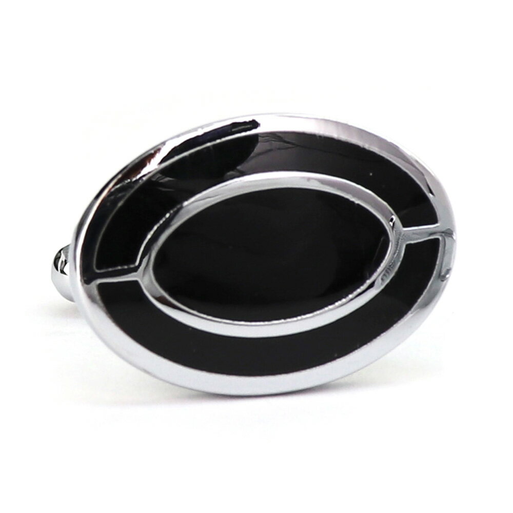 【 即日発送 】 ■ 丸型【 色 :シルバー&黒】カフスボタン ■ [ 1000円ぽっきり マラソン買い回り 対象 黒系 男女 営業マン おしゃれシンプル スー...