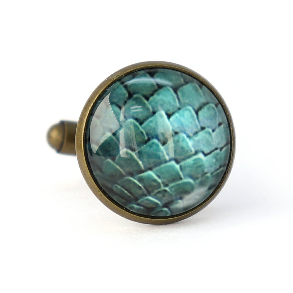 乐天商城 - ウロコ モチーフ カフスボタン【男女 カフリングス 営業マン 個性 スーツ 人気 かわいい プレゼント ギフト カフス専門店】