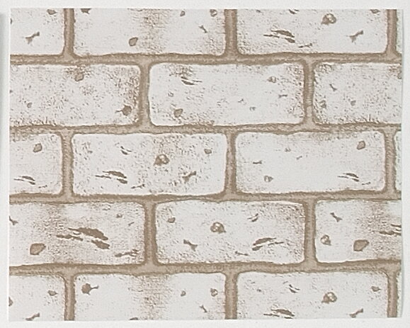 Rakuten - エコセル 白レンガ 1220×915/0.4｜棚シート フードマット ショーケースマット 陳列棚 シート 食品売り場 冷蔵ケース 陳列マット 陳列台シート 棚敷き 棚板 惣菜コーナー オレフィン樹脂 お手入れ簡単 水拭き可 売り場演出 ディスプレイ 装飾 飾り