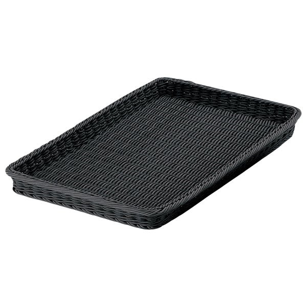 ベーカリーバスケット 36型 ブラック 360×240×40