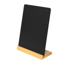 【送料無料】卓上 ミニ黒板 （M）W15cm×H20cm | 小さなブラックボード マーカー チョーク mini黒板 木製 メニューボード インテリア 店舗備品 ディスプレイ 小型メニューボード 3