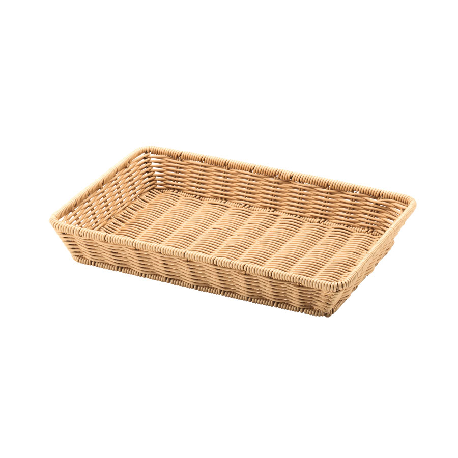 Rakuten - 角型 ビュッフェバスケット 42型 アイボリー 415×280×65