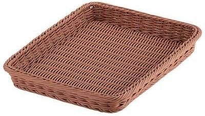 Rakuten - ベーカリーバスケット 40型 ブラウン 400×300×55