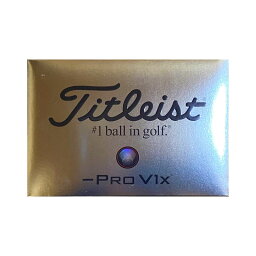 【新品】TITLEIST タイトリスト ゴルフボール PRO V1x LEFT DASH ホワイト