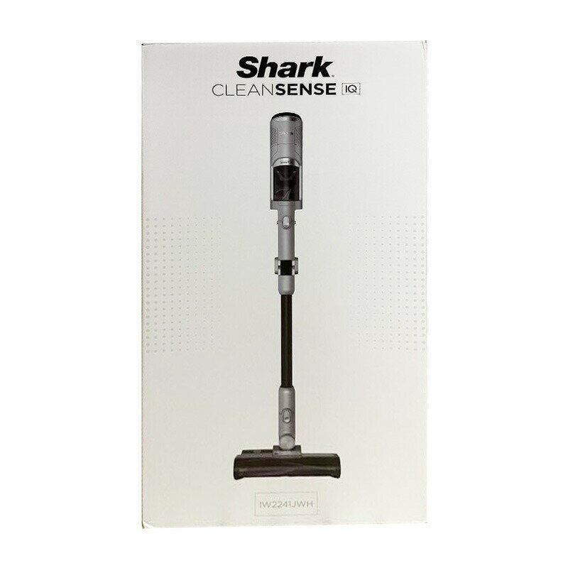 【土日祝発送】【新品】Shark シャーク 掃除機 Clean Sense iQ IW2241JWH ホワイトアルミニウム