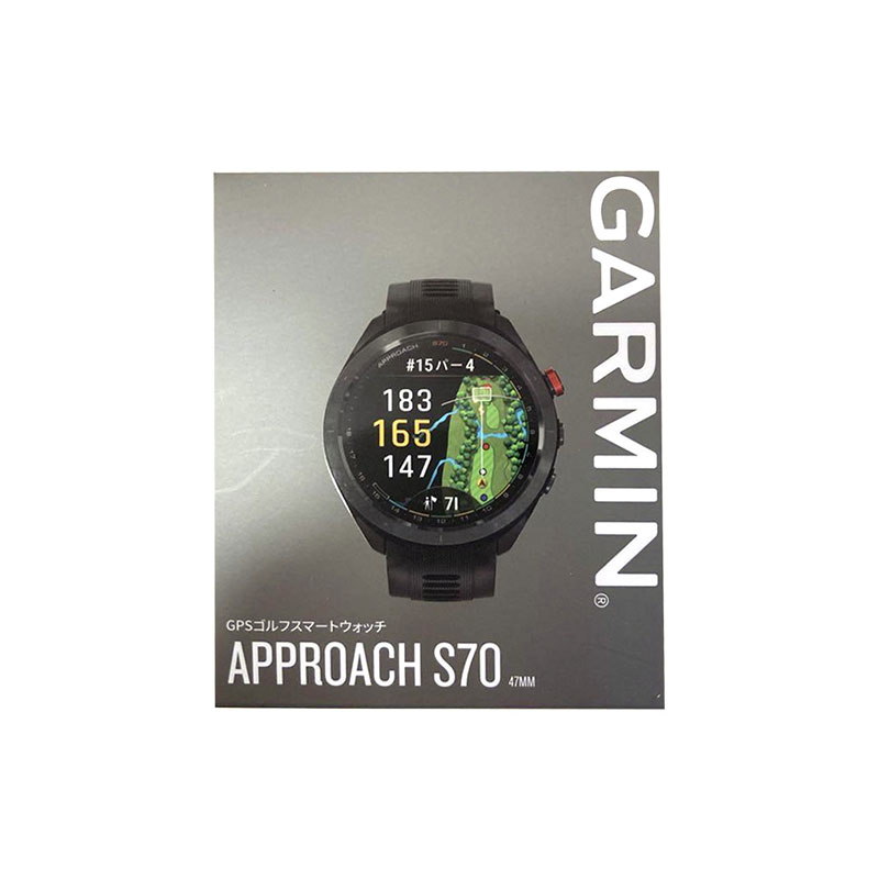 GARMIN ガーミン GPS ゴルフナビ Approach S70 47mm 日本正規品 ブラック