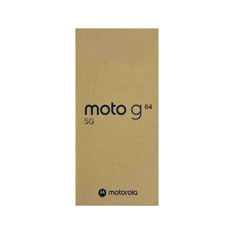 【新品　国内版】Motorola モトローラー スマホ moto g64 5G 8GB/128GB スペースブラック SIMフリー