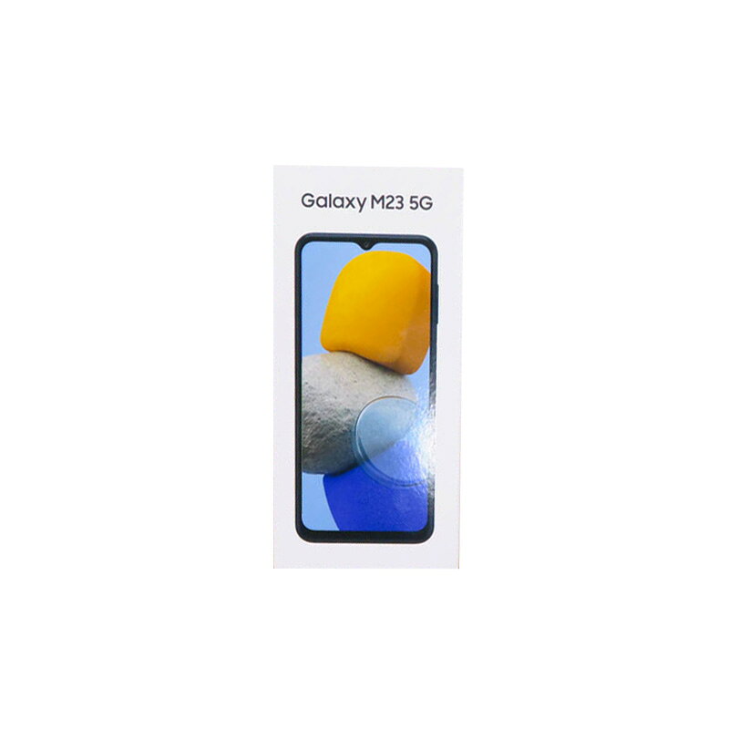 【新品・国内版】Galaxy ギャラクシー M23 5G 128GB nanoSIM×2 ライトブルー SIMフリー/国内版/楽天/docomo/AU/Softbank/SIM対応