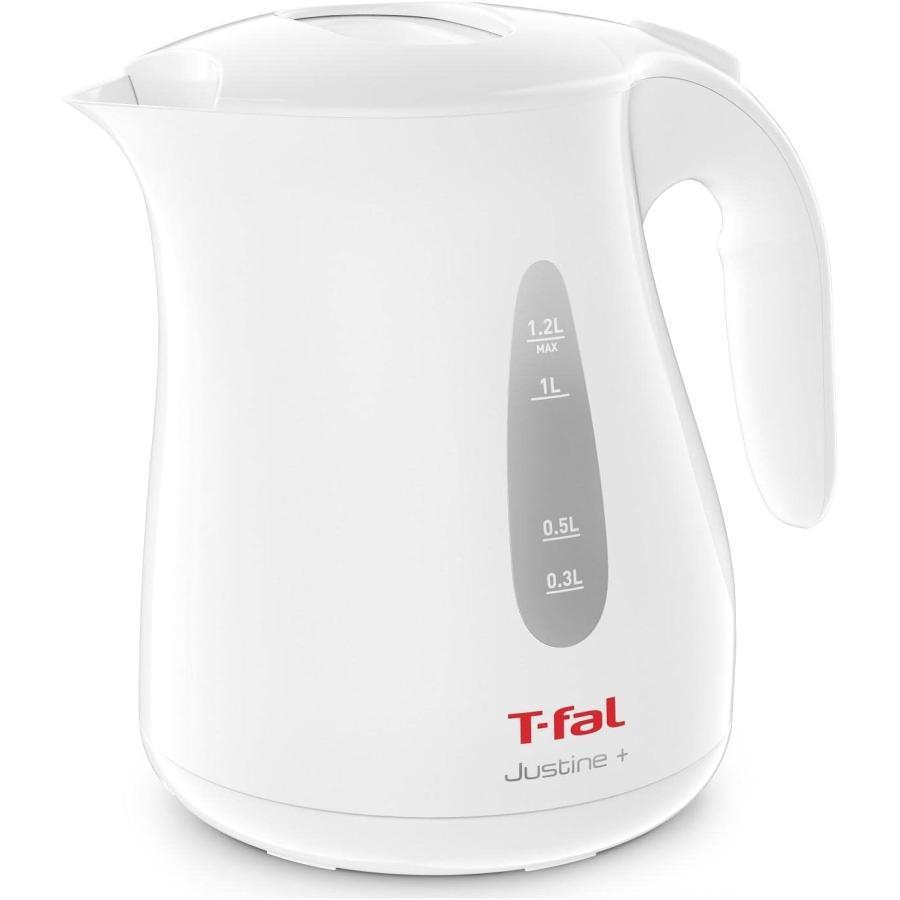 【新品】T-fal ティファール 電気ケトル ジャスティン プラス 1.2L KO4901JP ホワイト