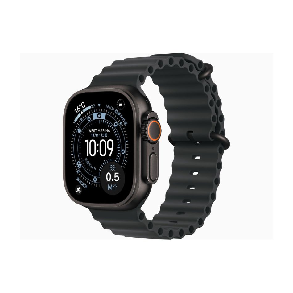 �ڿ��ʡ�Apple ���åץ� Watch Ultra 3 GPS+Cellular��ǥ� 49mm MF0J4J/A �֥�å�
