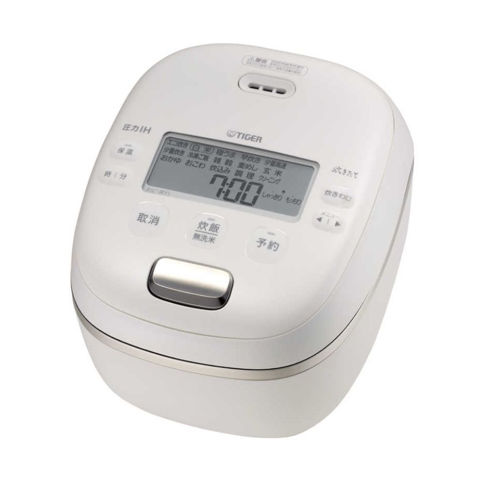 【新品】TIGER タイガー魔法瓶 3.5合 炊きたて ご泡火炊き 圧力IHジャー炊飯器 魔法瓶 JRI-C060-WO オフホワイト